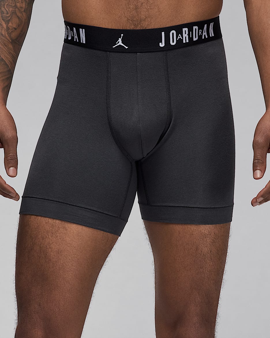 Jordan Flight Men's Cotton Boxer Briefs (3-Pack)