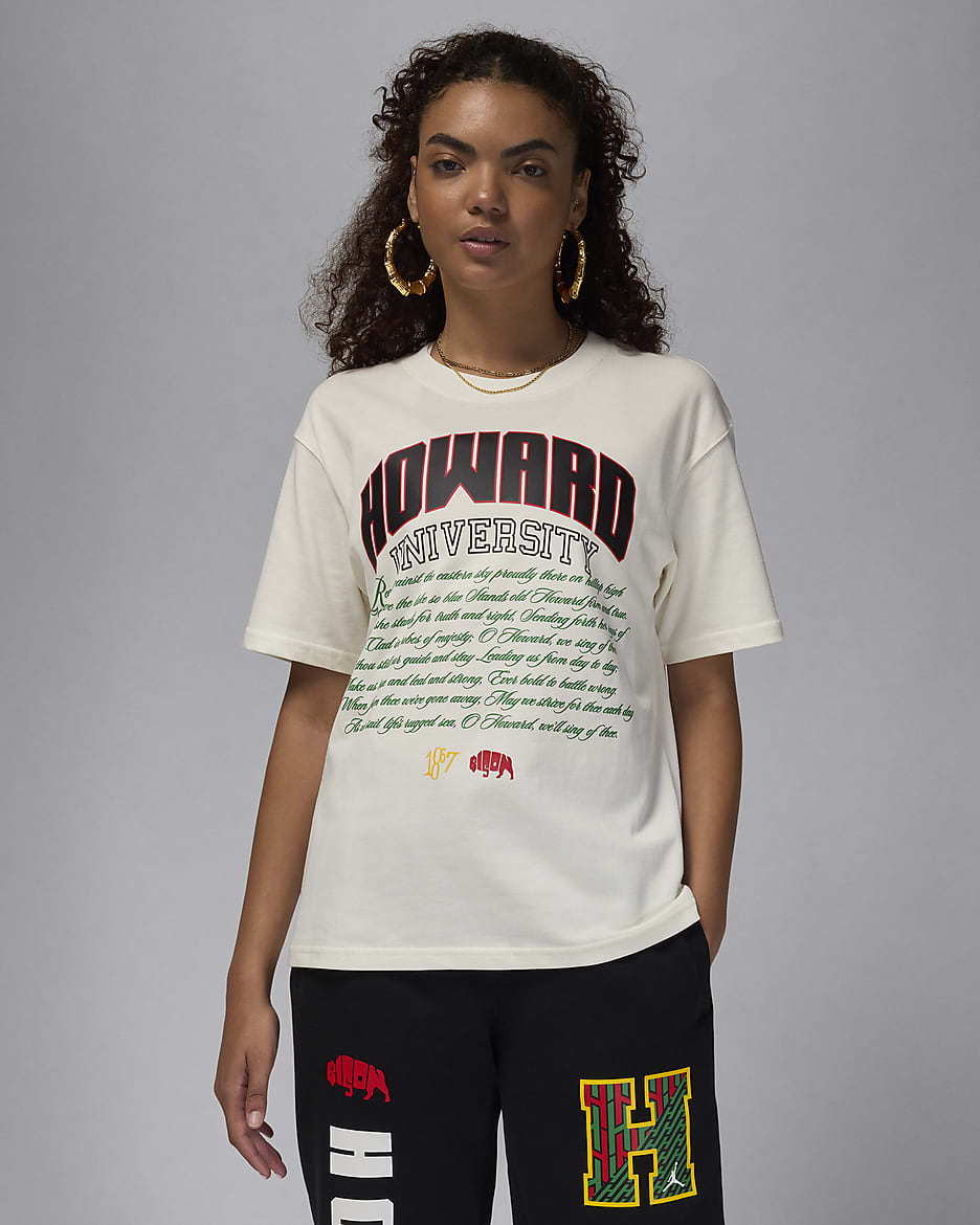 Jordan x Howard University Women's T-Shirt - Sail