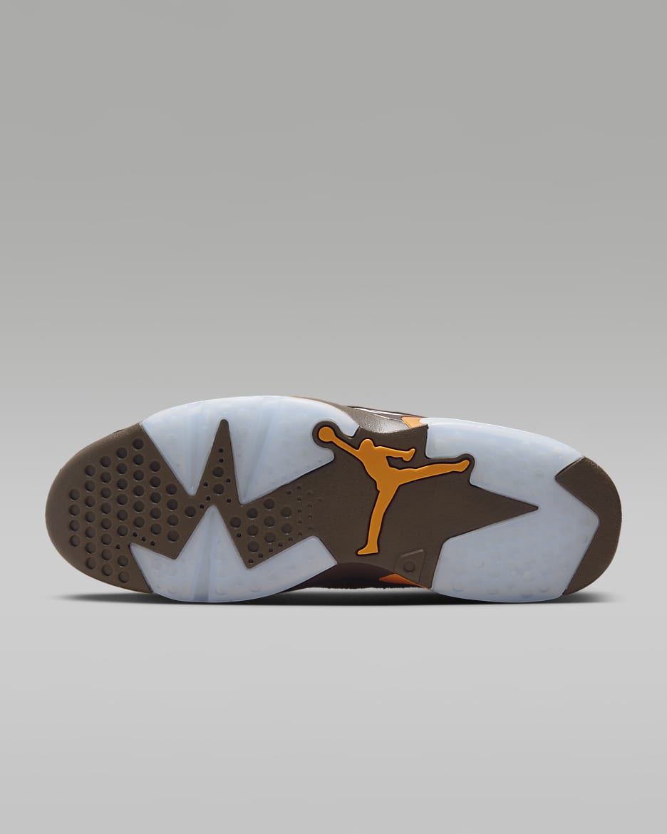 Tenis para hombre Jumpman MVP - Marrón pista/Blanco/Naranja magma