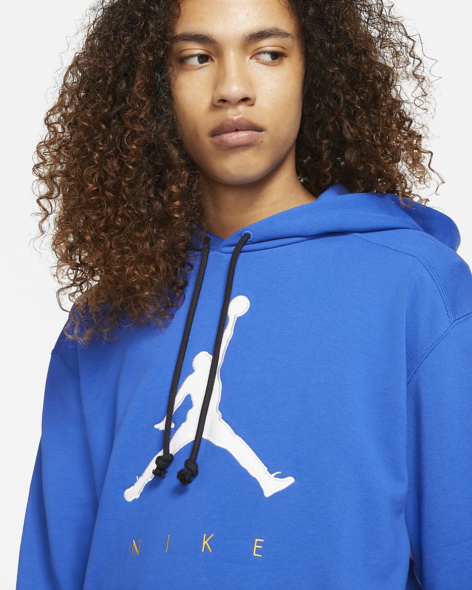 Jordan Jumpman Men's Pullover Hoodie - Game Royal/White/Black