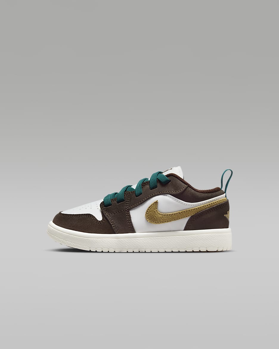 Jordan 1 低筒 Alt SE 小童鞋款 - Cacao Wow/Twine/Sail/Cacao Wow