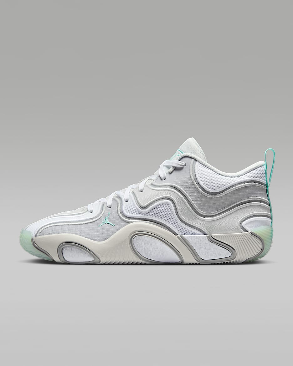Tatum 3 PF 'Gingham' Basketball Shoes - Platinum Tint/Light Smoke Grey/Grey Fog/White