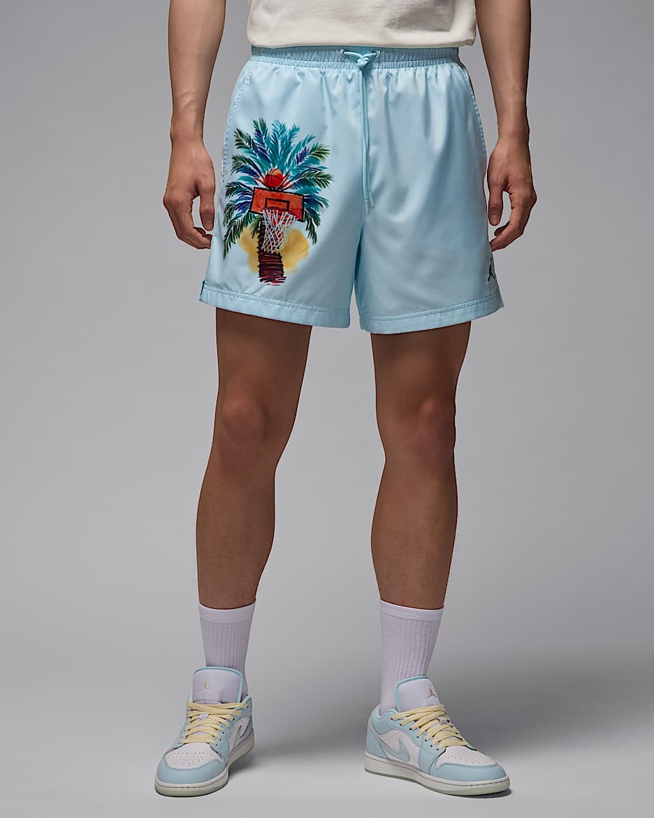 Jordan Essentials Shorts para hombre - Azul glacial/Negro