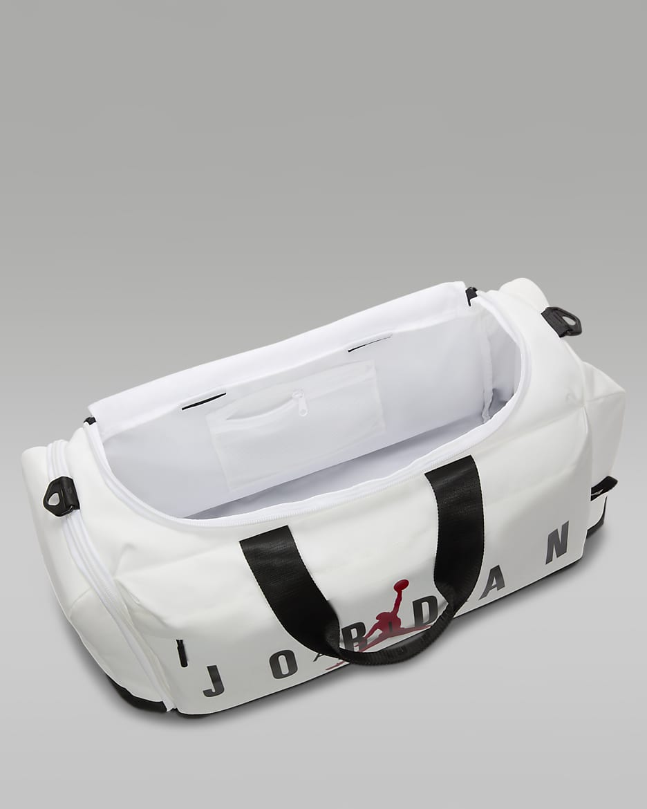 Maleta duffel (62.5 L) Jordan Velocity - Blanco