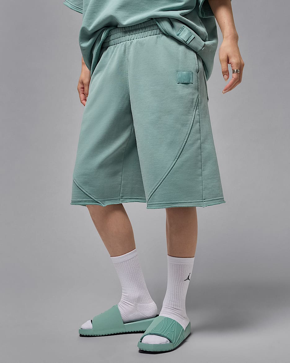Jordan Flight Fleece Women's French Terry Big Shorts - Cannon/Mineral