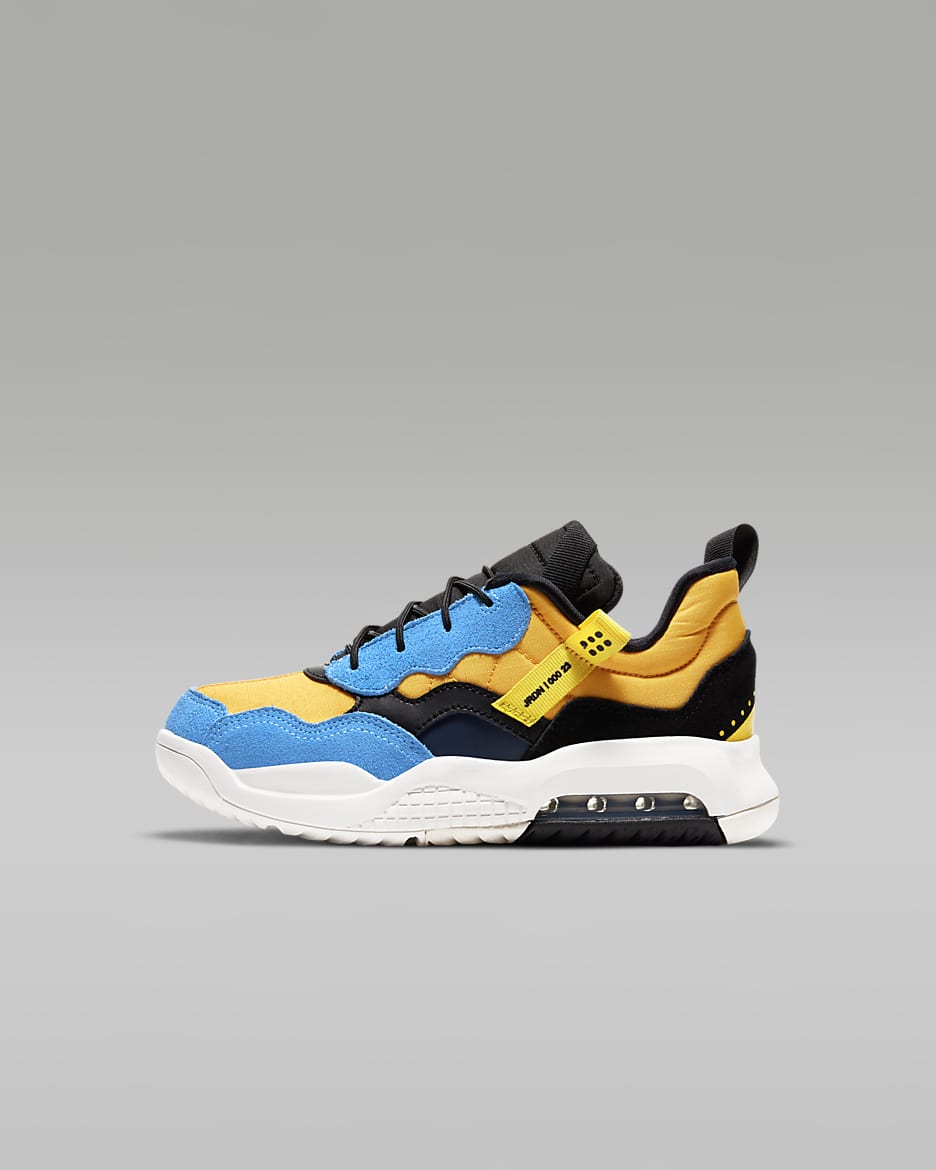 Jordan MA2 Little Kids' Shoes - University Gold/Black/University Blue/Gym Red
