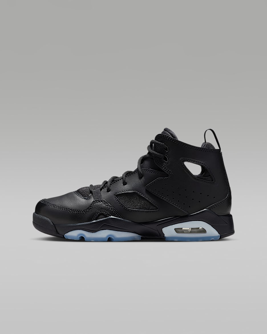 Jordan Flight Club '91-sko til større børn - sort/Anthracite