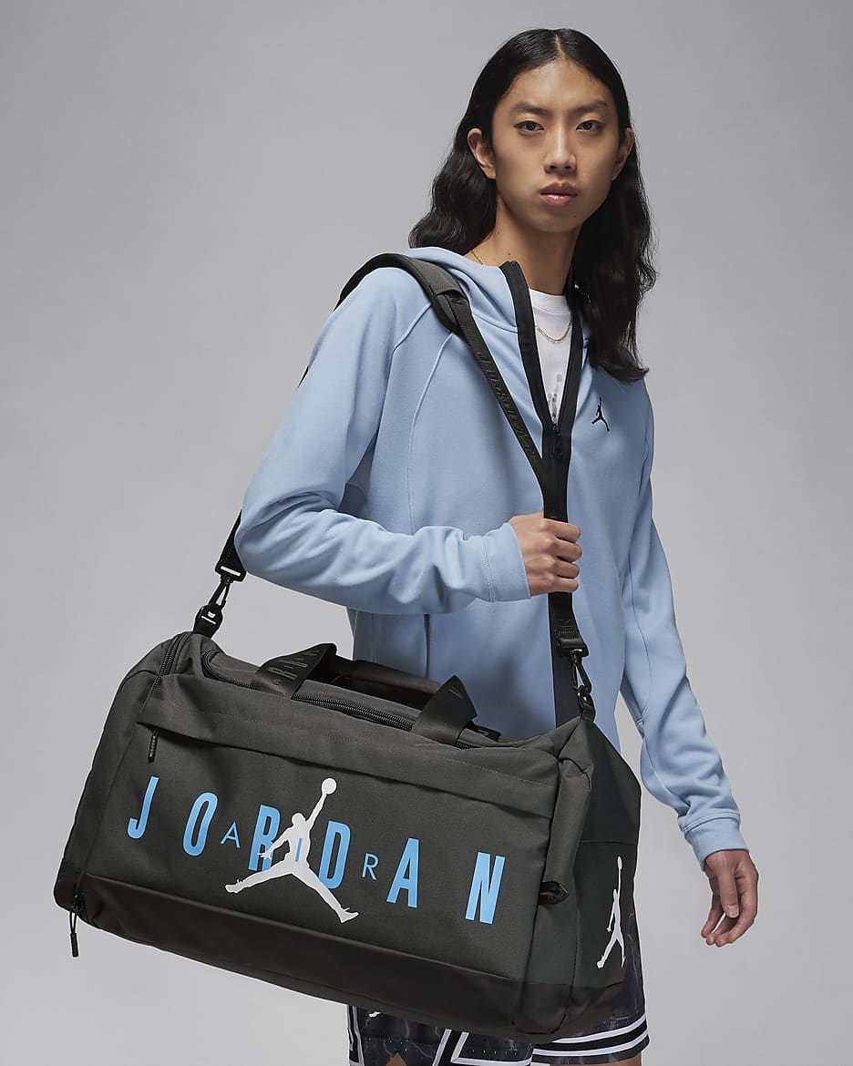 Maleta duffel (62.5 L) Jordan Velocity - Antracita