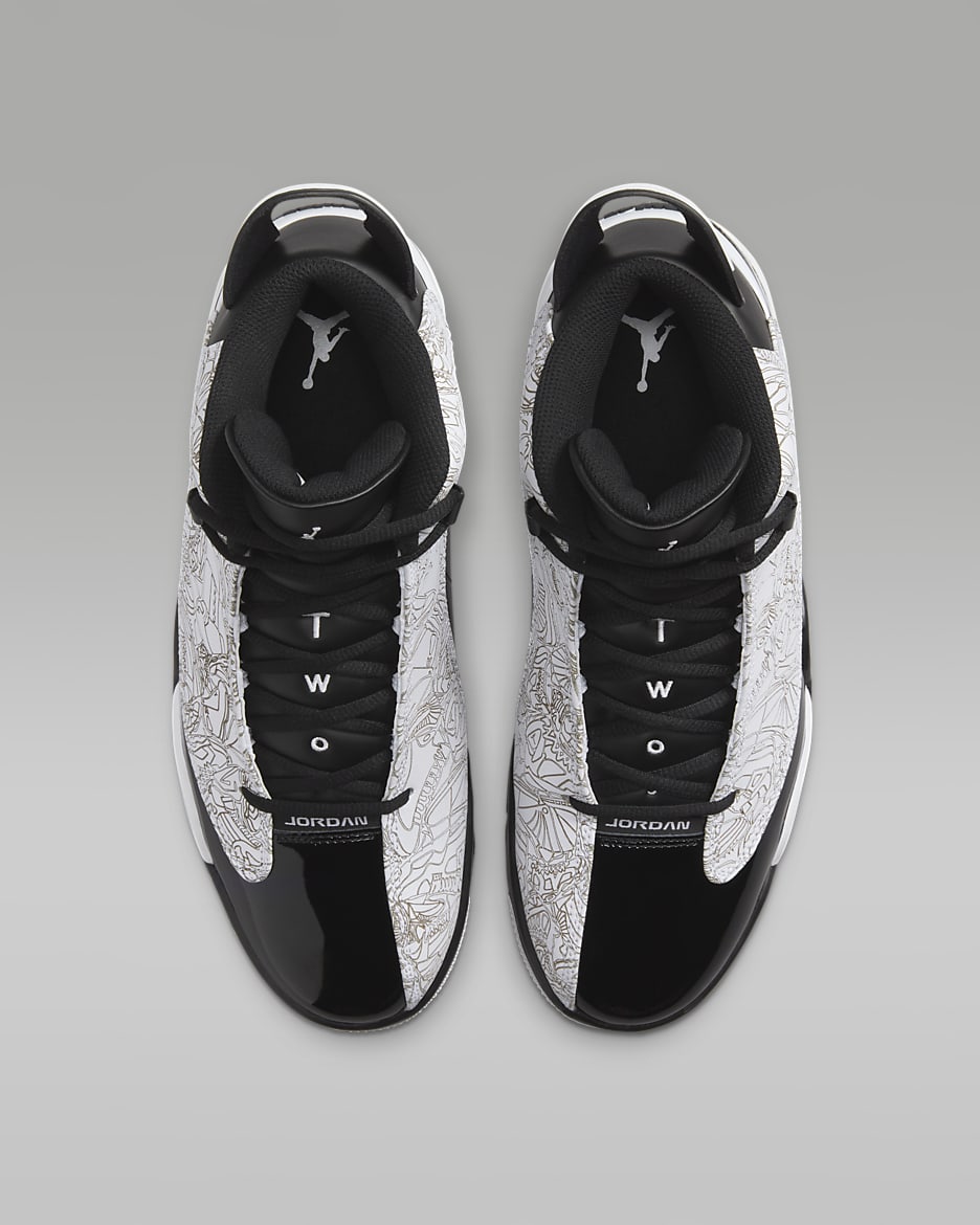 Air Jordan Dub Zero Men's Shoes - White/Neutral Grey/Black