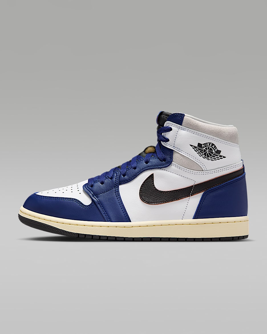 Air Jordan 1 High OG „Rare Air” férfi cipő - Fehér/Neutral Grey/Deep Royal Blue/Fekete
