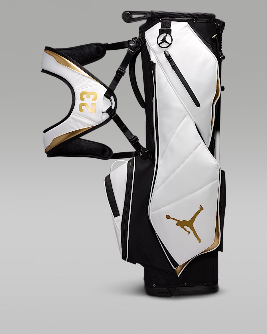 Bolsa de golf de 6 divisiones Jordan Fadeaway - Blanco