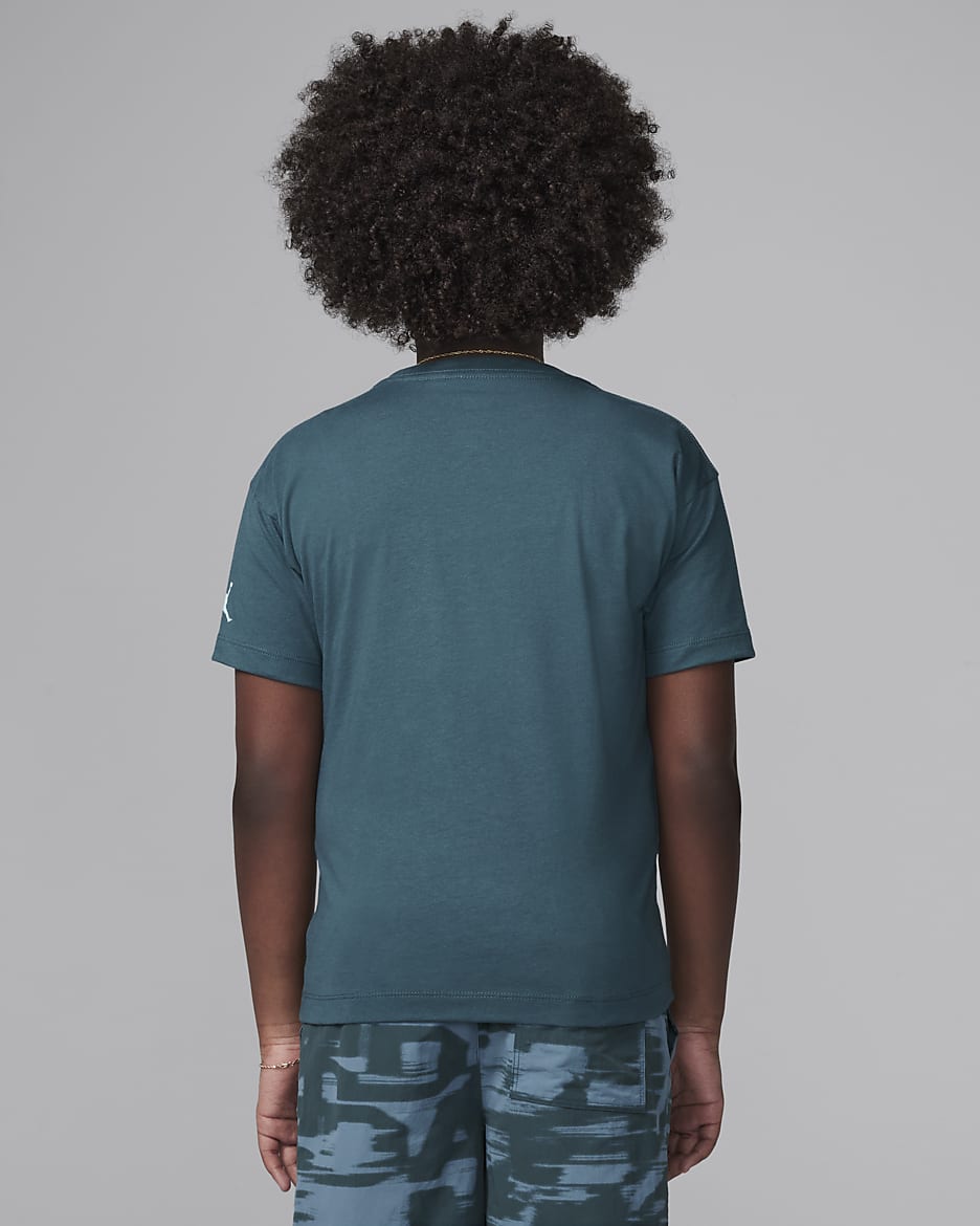 Jordan Older Kids' Flight Jumpman T-Shirt - Oxidised Green