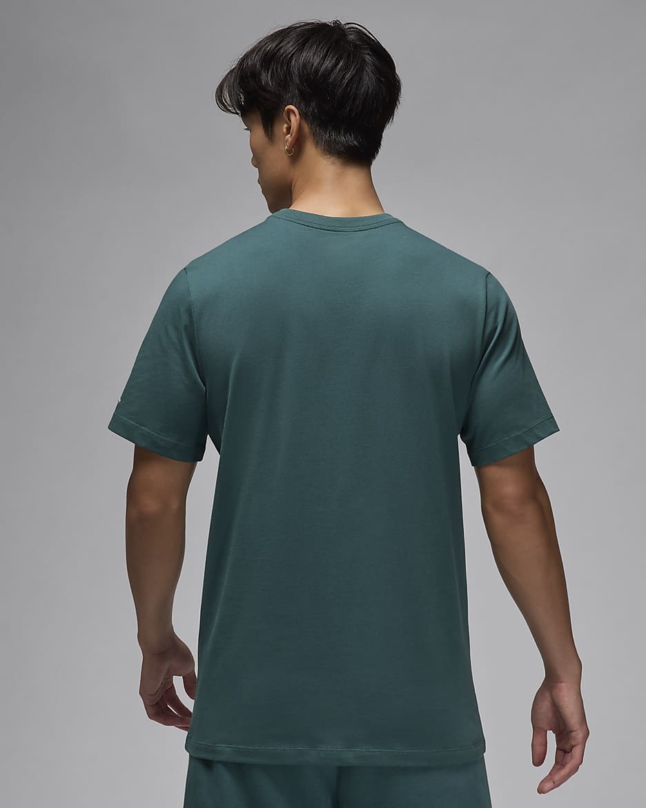 T-shirt Jordan Air - Uomo - Oxidized Green/Sail/Sail