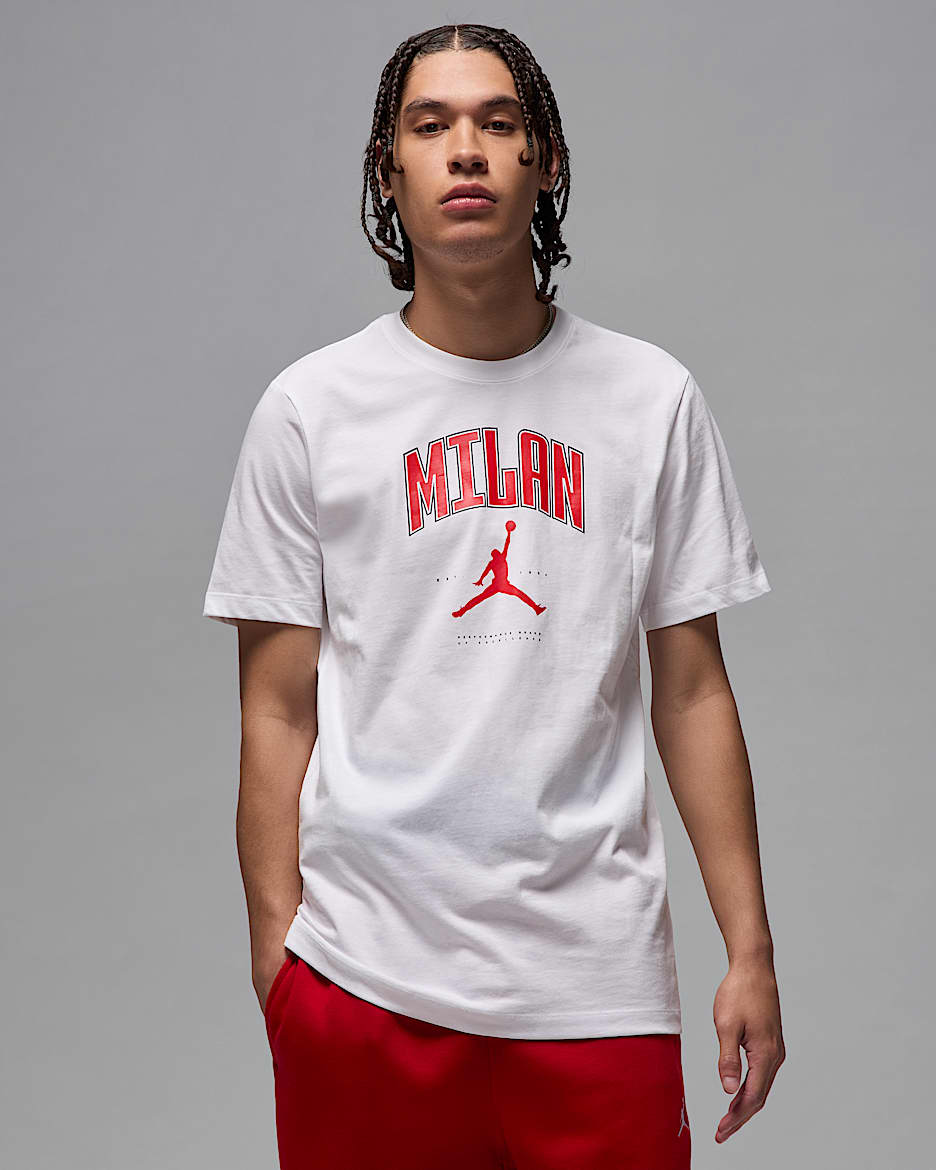 Jordan Men's Milan T-Shirt - White