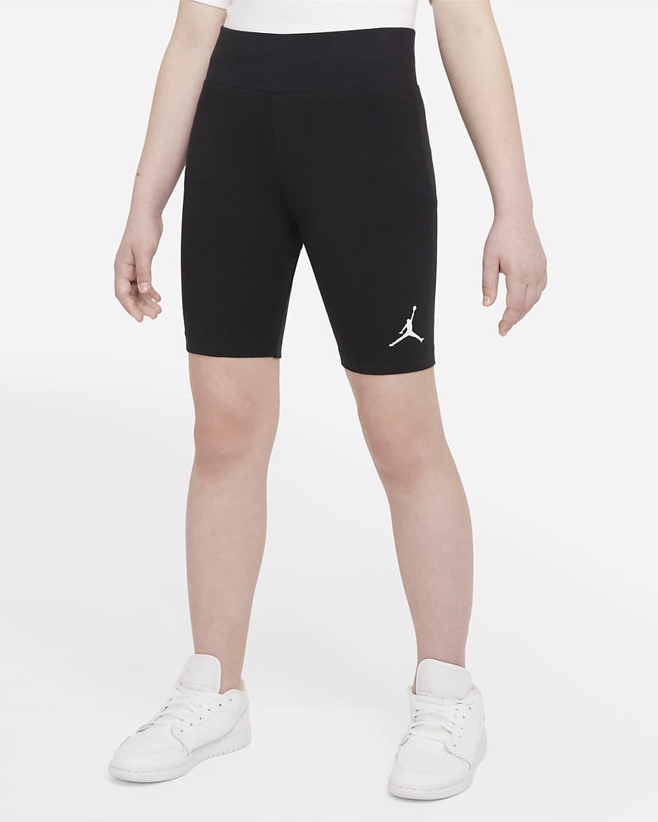 Shorts para niños talla grande Jordan Essentials Bike Shorts - Negro