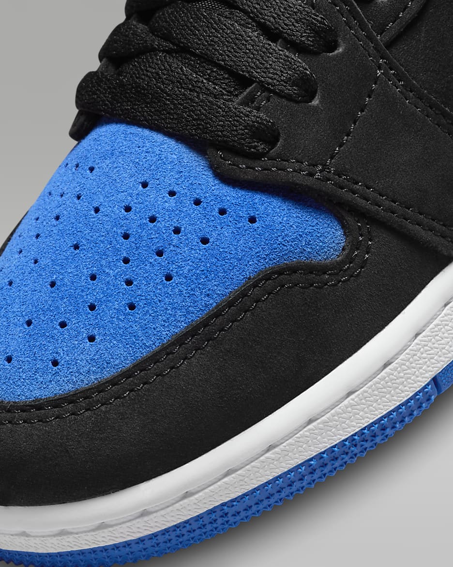 Air Jordan 1 High OG Big Kids' Shoes - Black/White/Royal Blue/Royal Blue