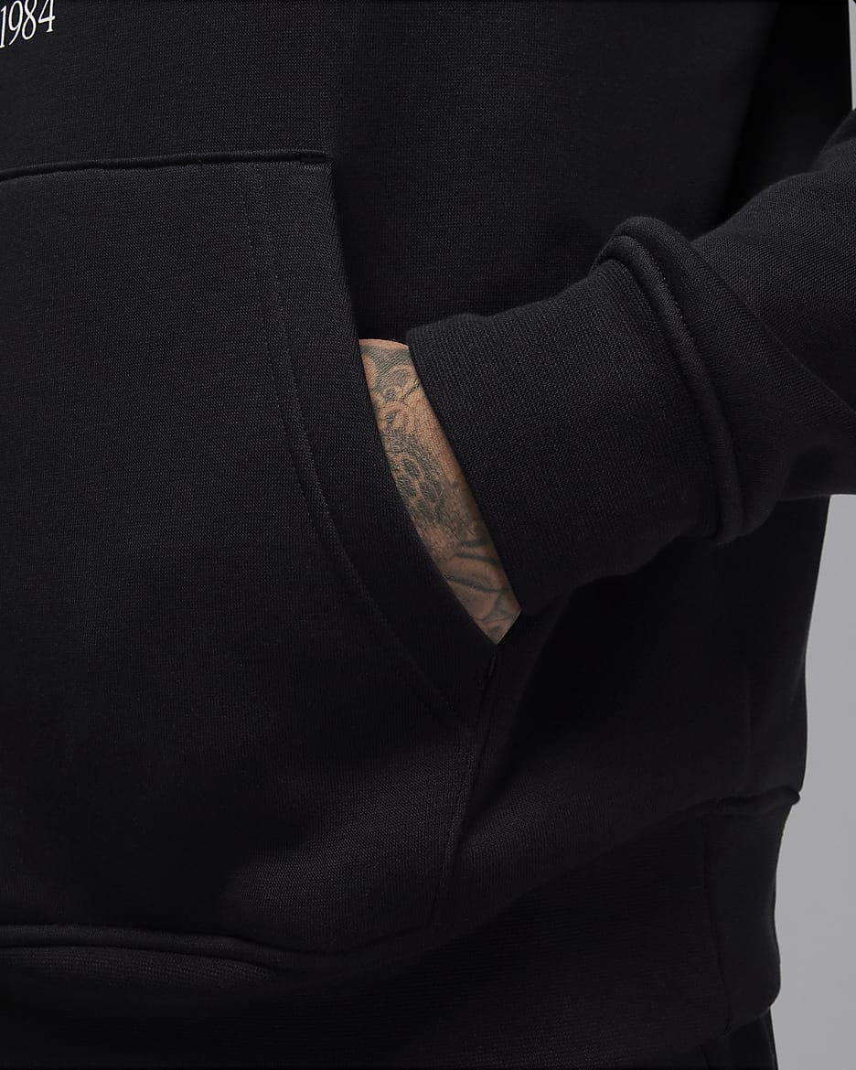 Sweat à capuche Jordan Milan pour homme - Noir