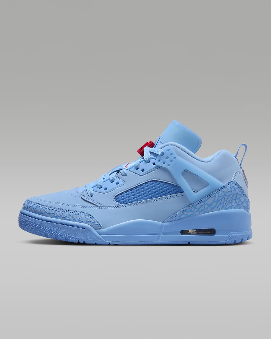 Jordan Spizike Low Men's Shoes - Football Blue/University Red/Fountain Blue