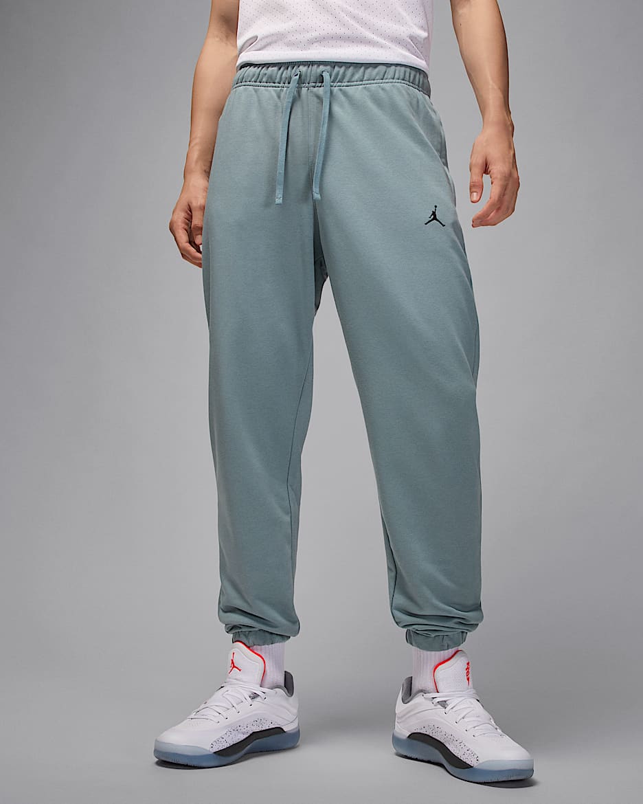 Jordan Sport Crossover Men's Dri-FIT Fleece Pants - Aviator Grey/Black