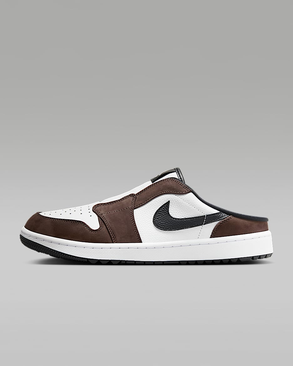 Air Jordan Mule Golf Shoes - Baroque Brown/White/Sail/Black
