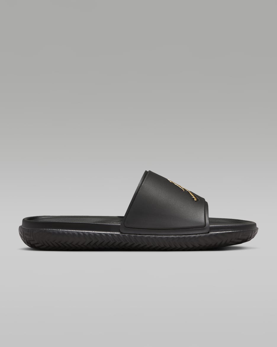 Jordan Jumpman Men's Slides - Black/Metallic Gold