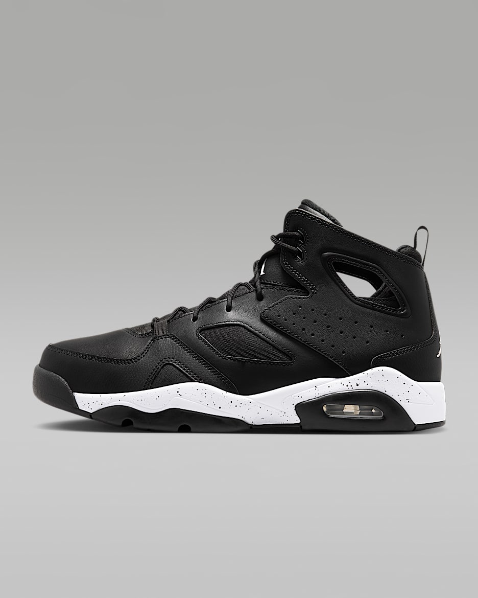 Jordan Flight Club 91 herenschoenen - Zwart/Wit