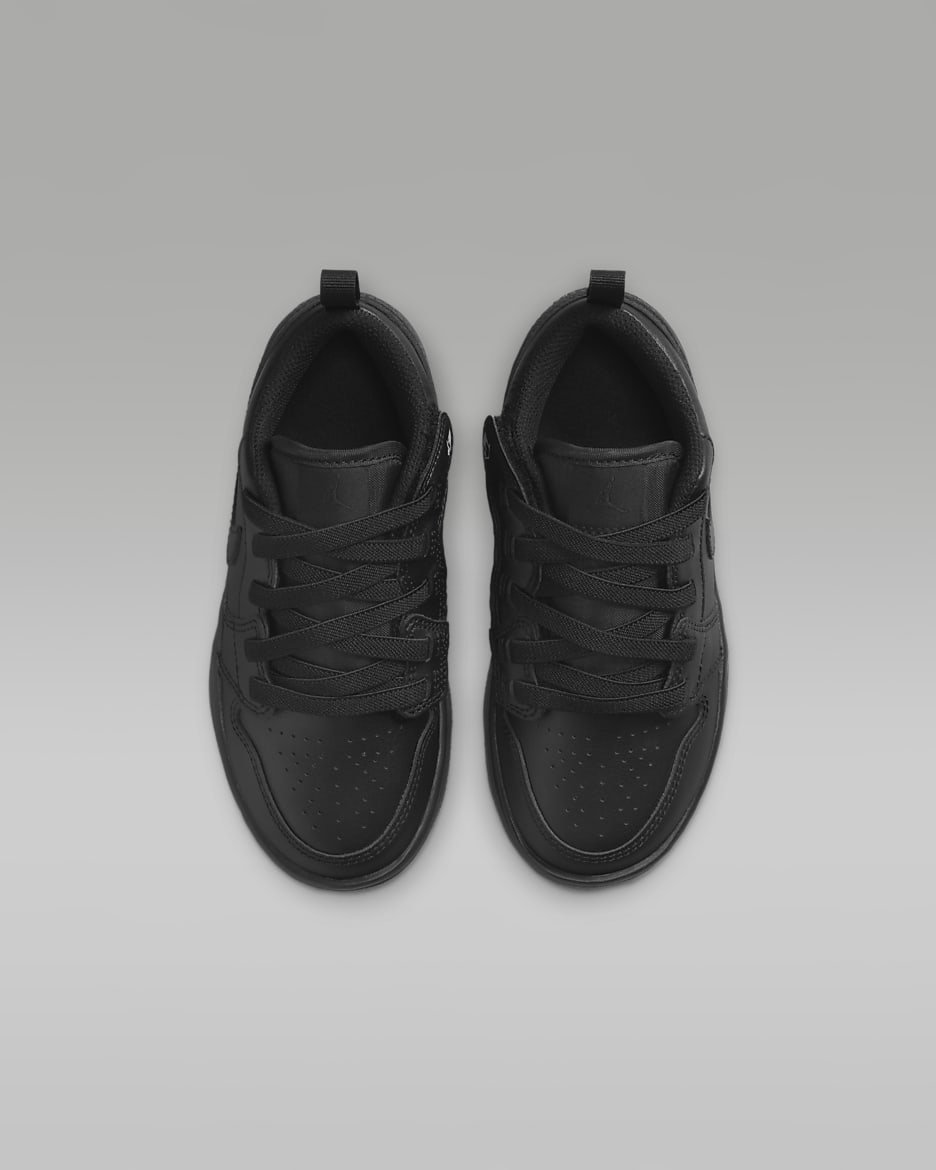 Jordan 1 Low Alt Younger Kids' Shoes - Black/Black/Black