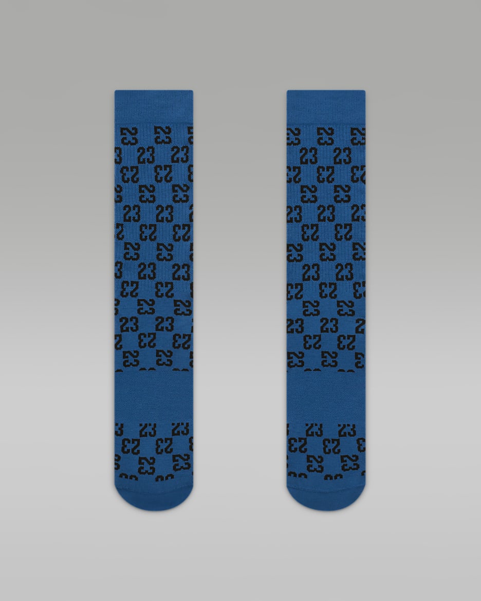 Jordan Everyday Essentials Crew Socks - Industrial Blue/Black