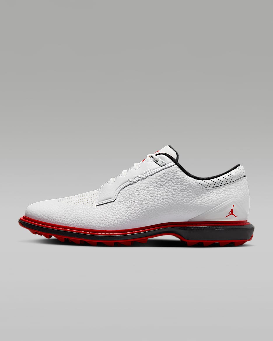 Jordan ADG 5 Golf Shoes - White/Black/Varsity Red