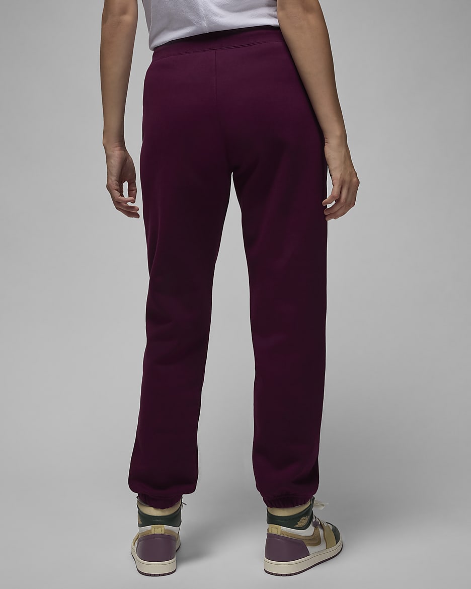 womens jordan fleece pants