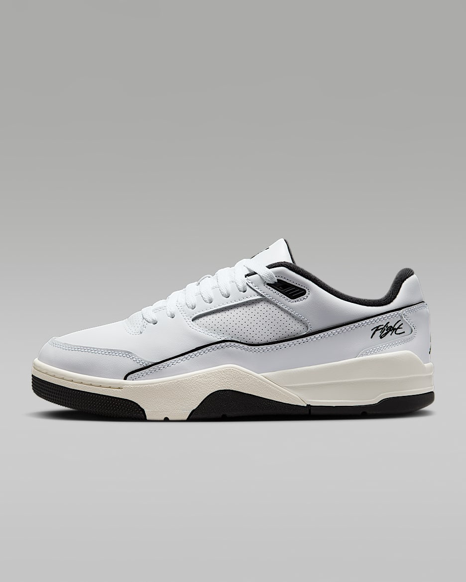 Jordan Flight Court Men's Shoes - White/Sail/Black
