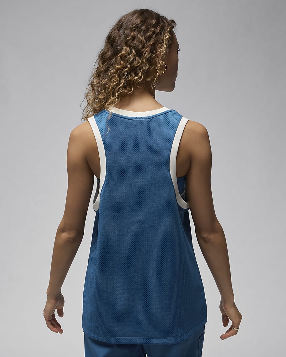 Jordan 23 Jersey Women's Tank Top - Industrial Blue/Sail/Sail