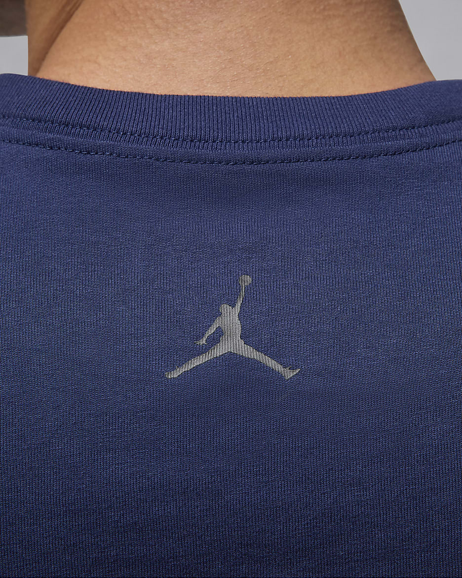 Jordan Men's T-Shirt - Midnight Navy/Black