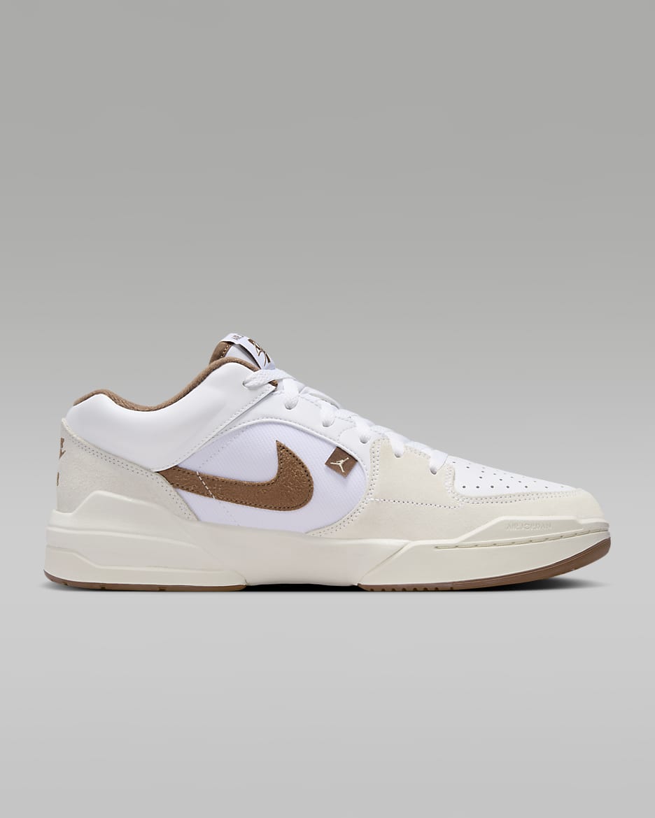 Tenis para hombre Jordan Stadium 90 - Blanco/Café claro leyenda/Vela/Marrón arqueo