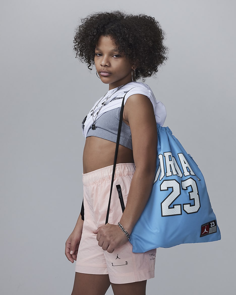 Jordan Big Kids' Jersey Gym Sack (8.25L) - University Blue