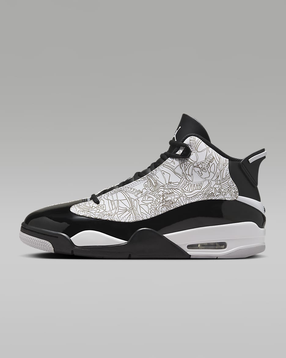 Air Jordan Dub Zero Men's Shoes - White/Neutral Grey/Black