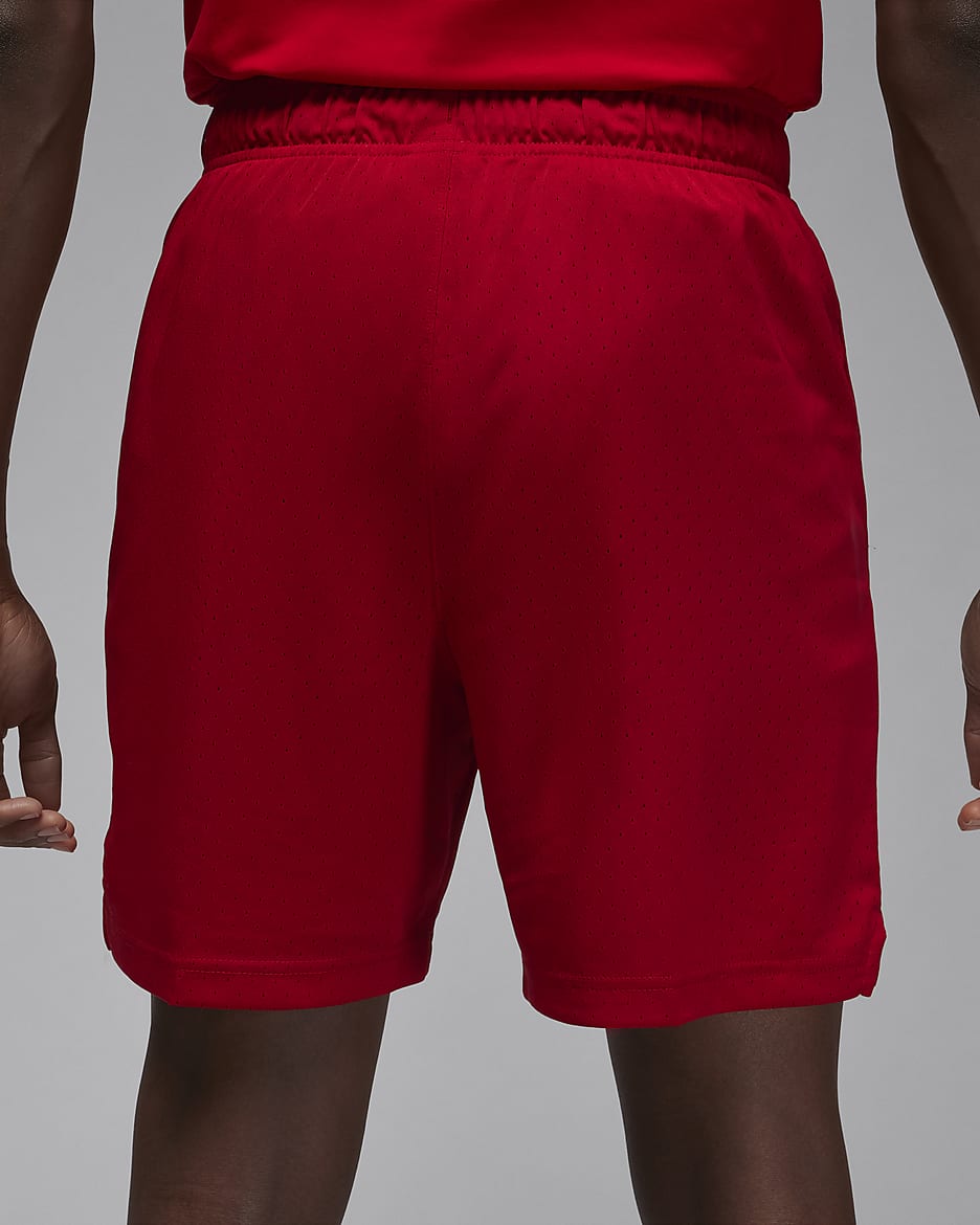 Jordan Sport Dri-FIT hálós férfi rövidnadrág - Gym Red/Fekete