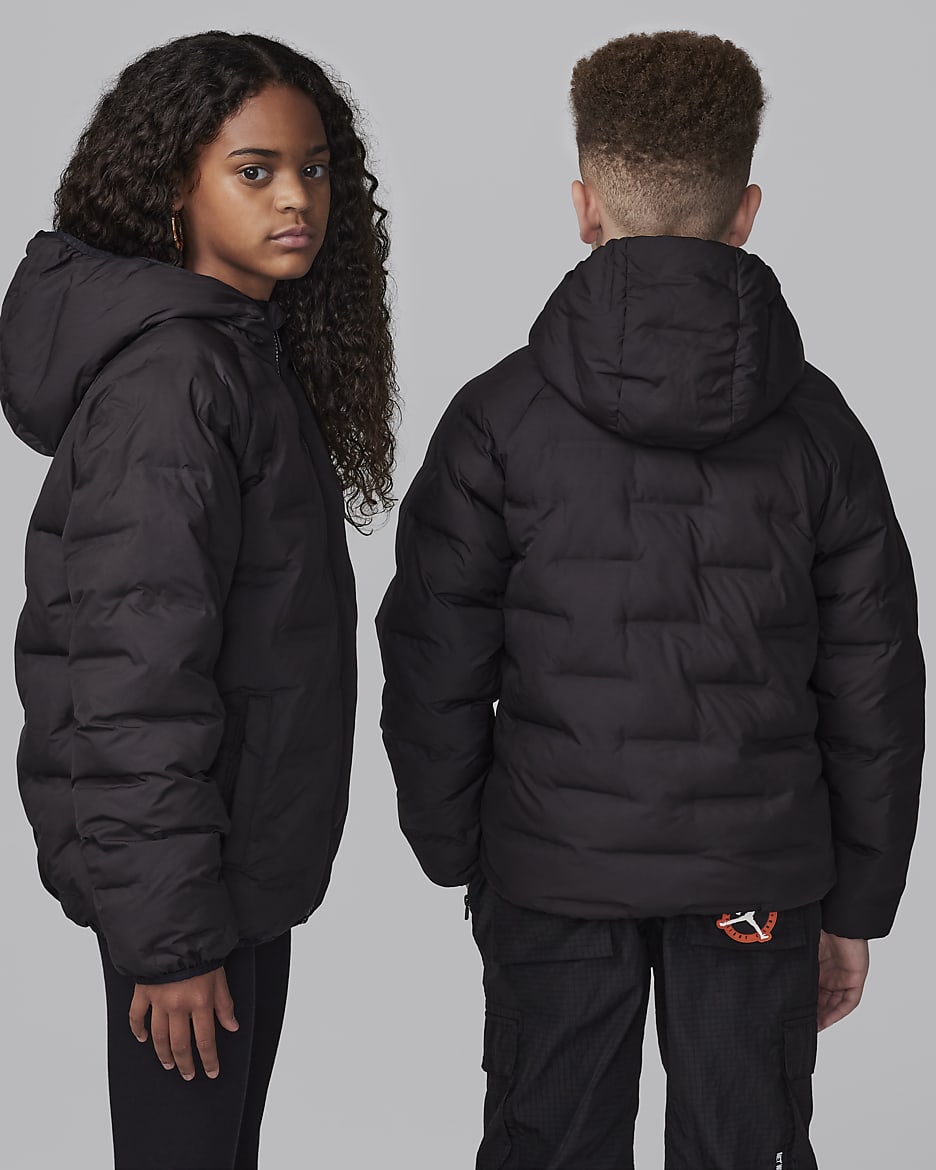 Jordan Big Kids' Welded Puffer Jacket - Black