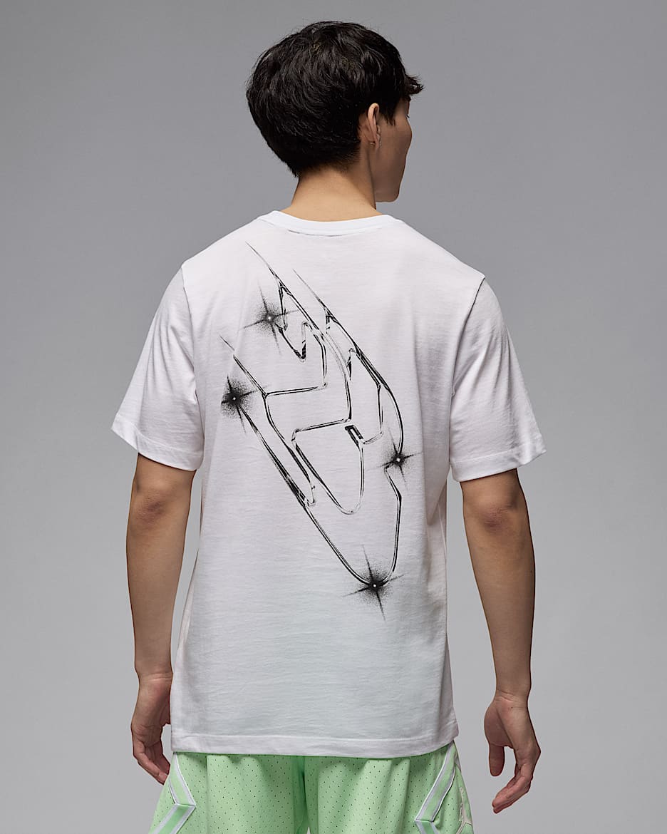 Playera Dri-FIT para hombre Jordan Sport - Blanco/Negro