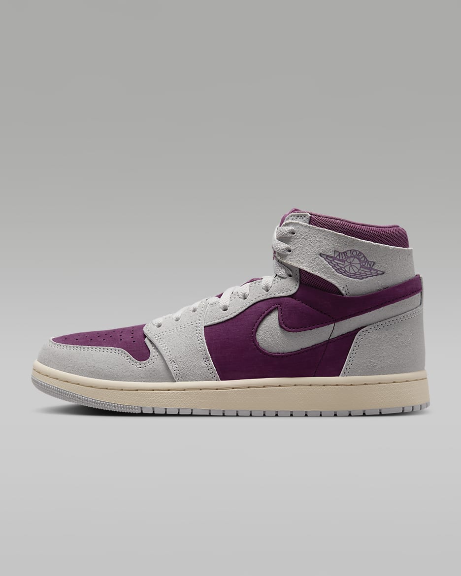 Tenis para mujer Air Jordan 1 Zoom CMFT 2 - Burdeos/Burdeos claro/Muselina/Gris neutro