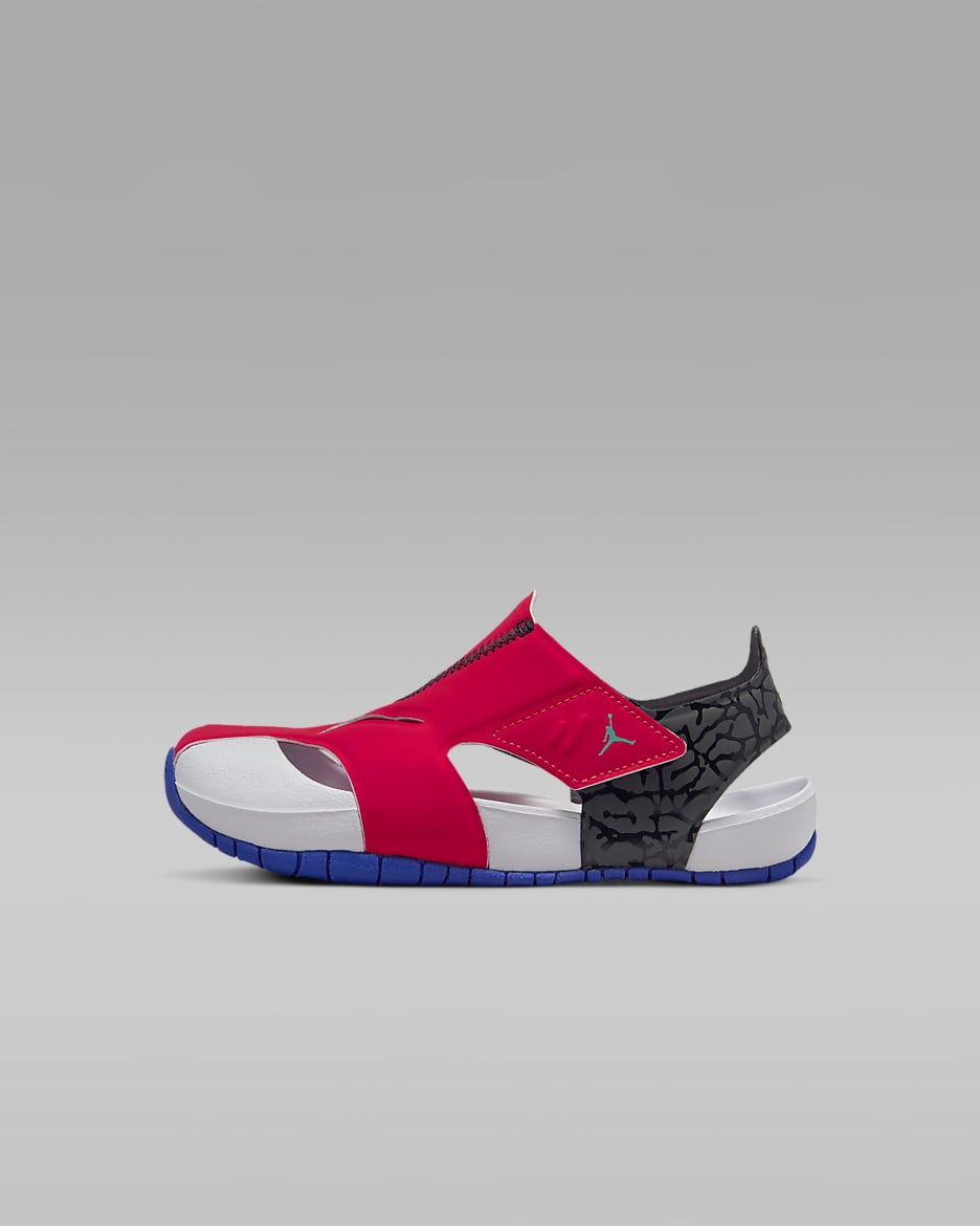 Jordan Flare Younger Kids' Shoe - Siren Red/Hyper Royal/Black/Hyper Jade