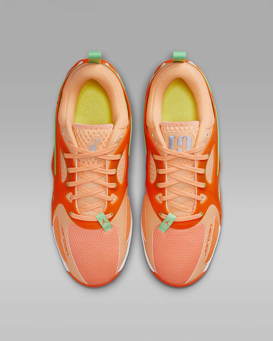 Jordan Heir kosárlabdacipő - Orange Pulse/Hyper Crimson/Electro Green/Ghost Green