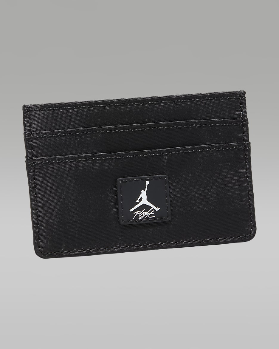 Estuche para tarjetas Flight para hombre Jordan - Negro