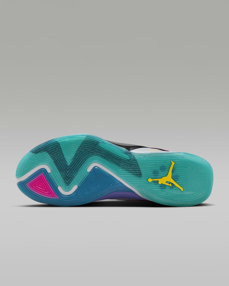 Luka 2 PF Basketball Shoes - Wolf Grey/Black/Hyper Jade/Speed Yellow