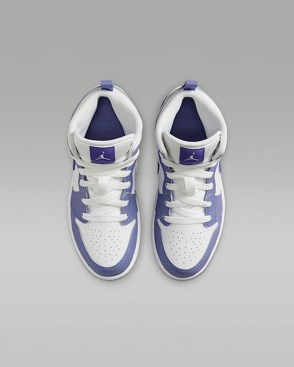 Jordan 1 Mid Little Kids' Shoes