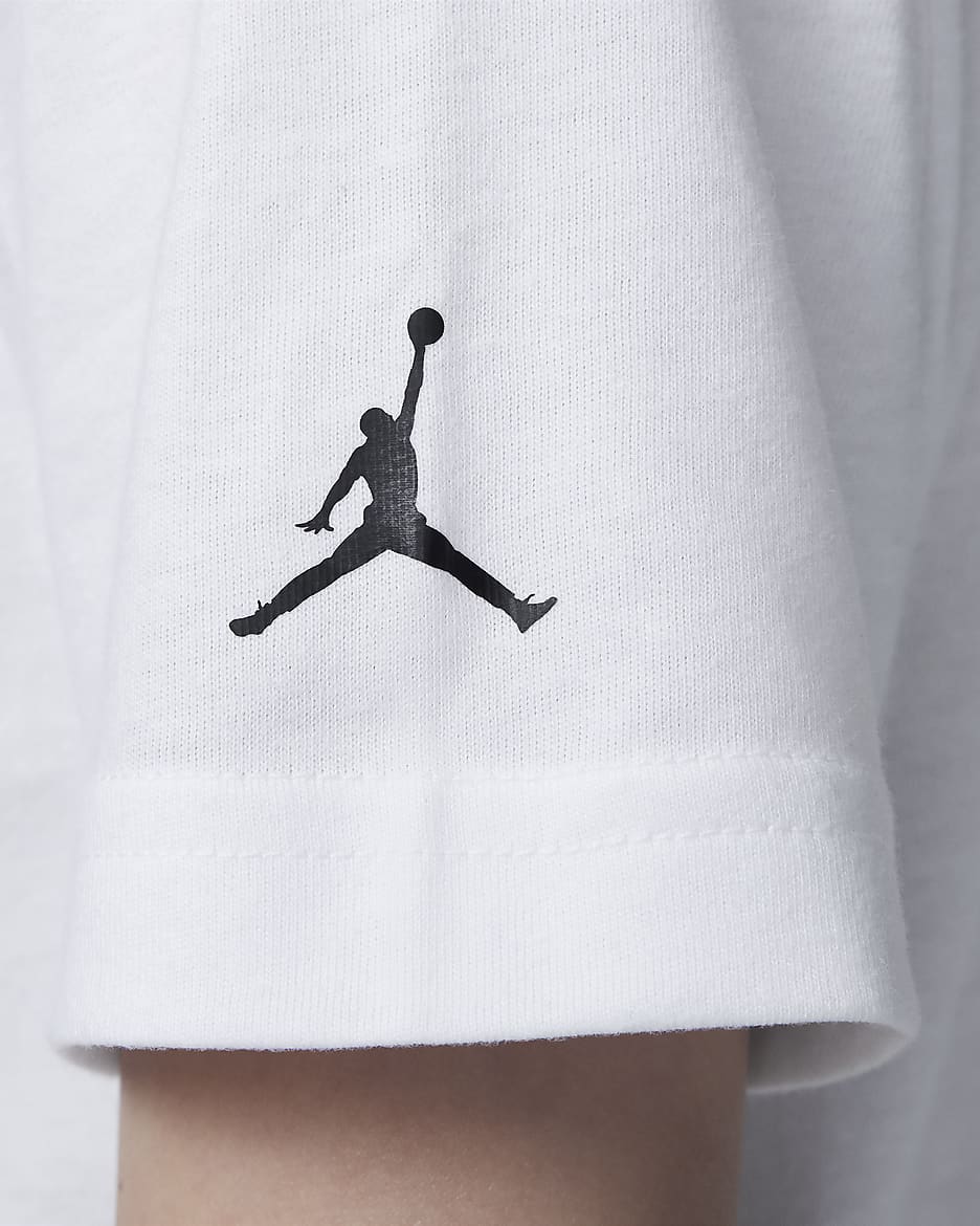 Air Jordan Little Kids' Dots Graphic T-Shirt - White