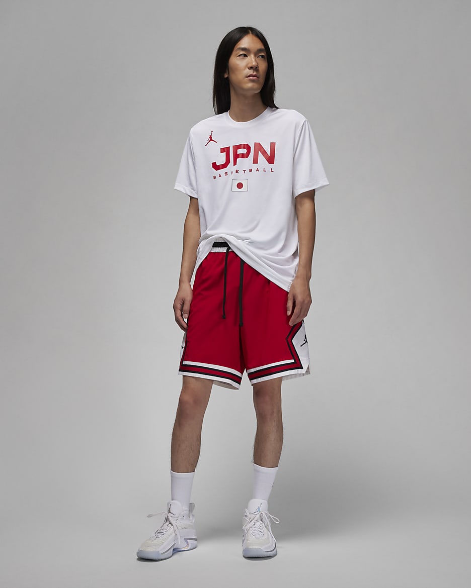 Japan Men's Jordan Dri-FIT Basketball Training T-Shirt - White