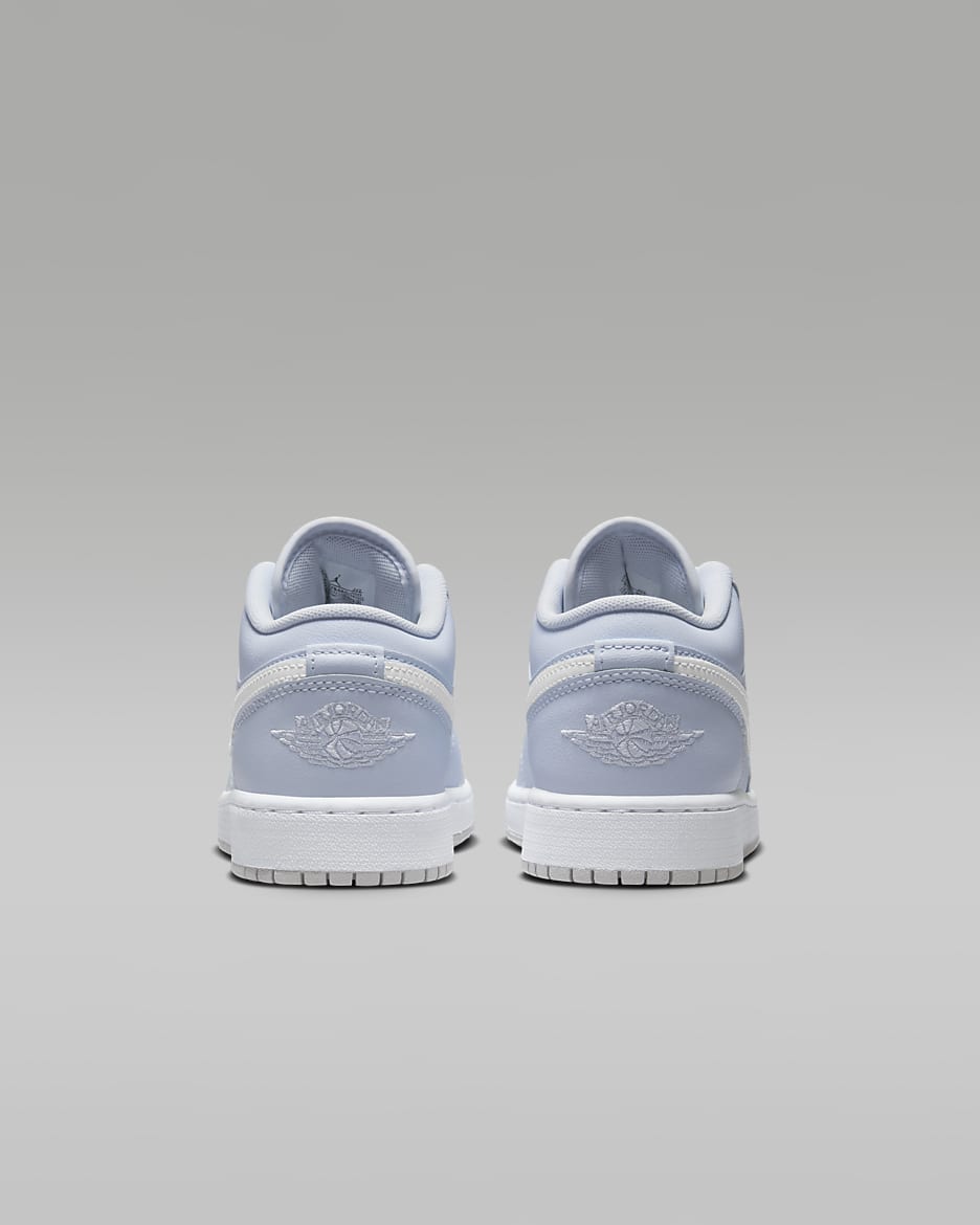 Air Jordan 1 Low Older Kids' Shoes - Cobalt Bliss/Neutral Grey/White