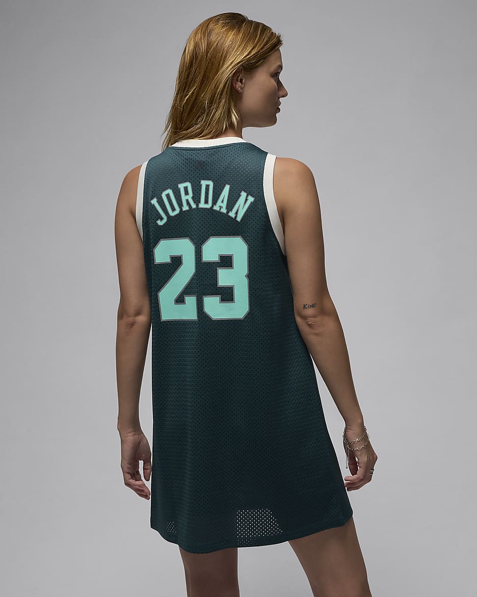 Jordan Heritage Women's Dress - Oxidized Green