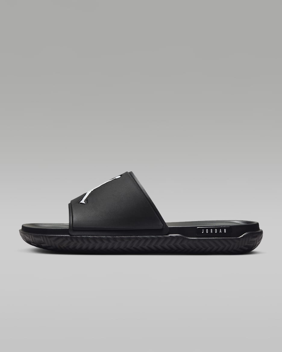 Jordan Jumpman Slipper für Herren - Schwarz/Weiß